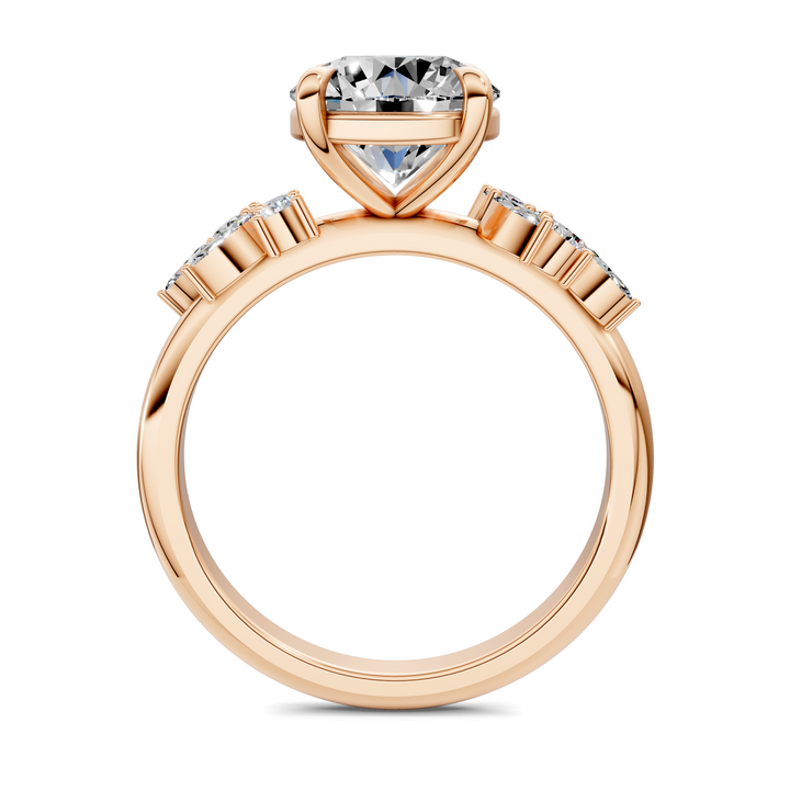 Alma Floral Cluster Ring