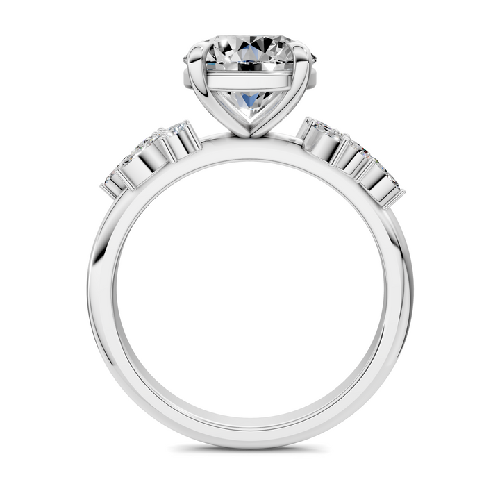Alma Floral Cluster Ring