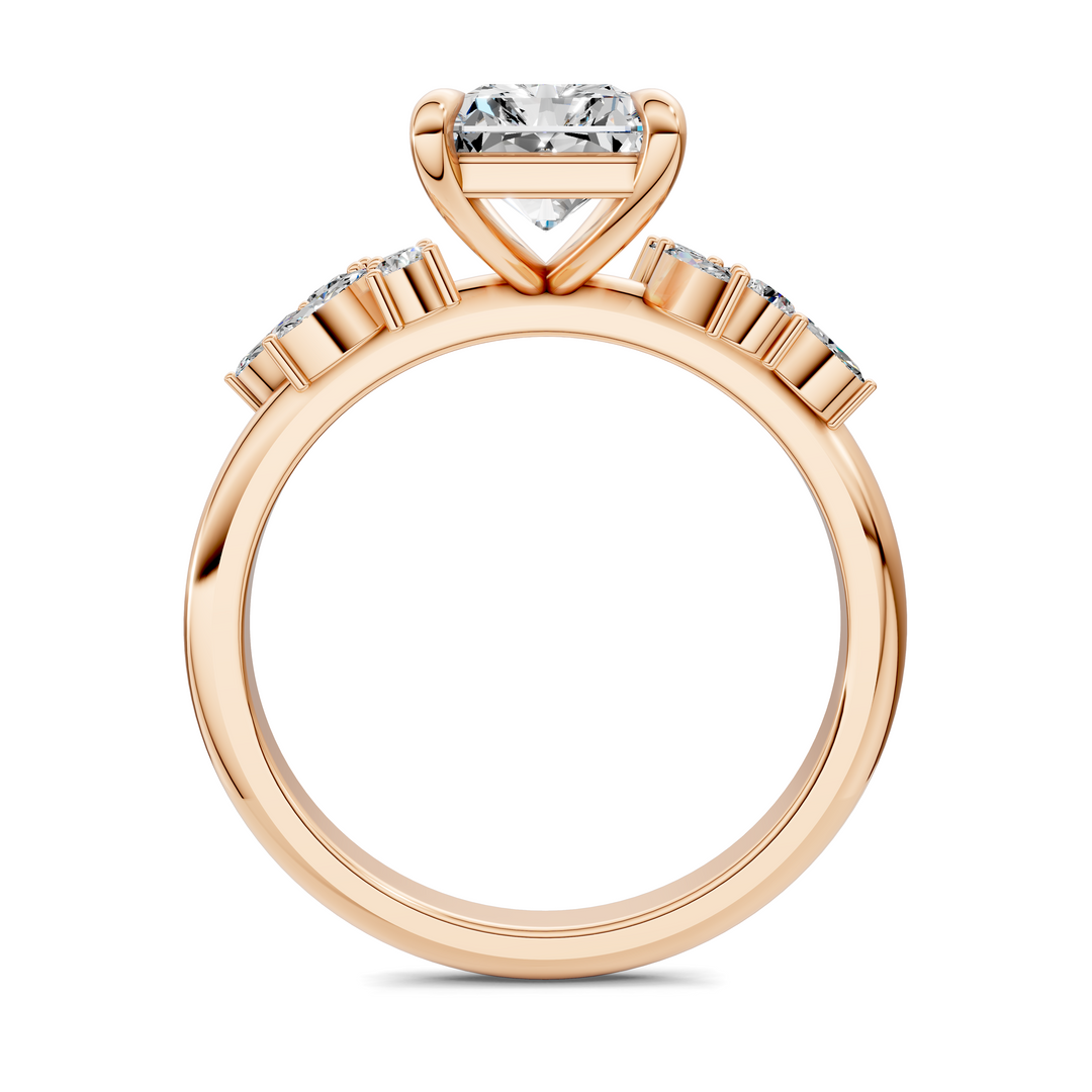 Alma Floral Cluster Ring