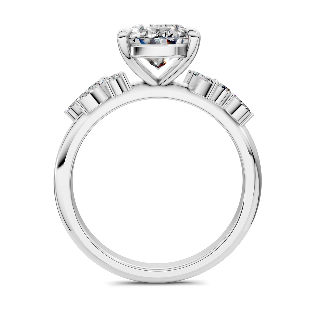 Alma Floral Cluster Ring