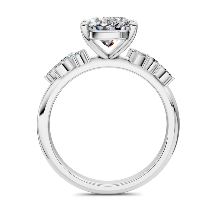 Alma Floral Cluster Ring