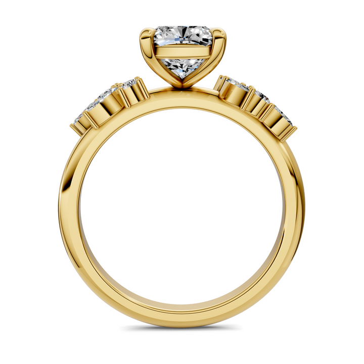 Alma Floral Cluster Ring
