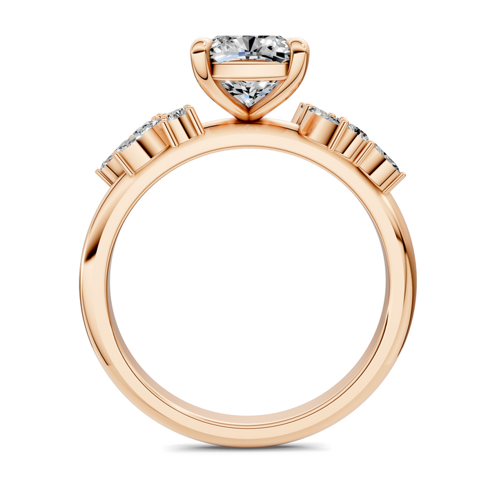 Alma Floral Cluster Ring