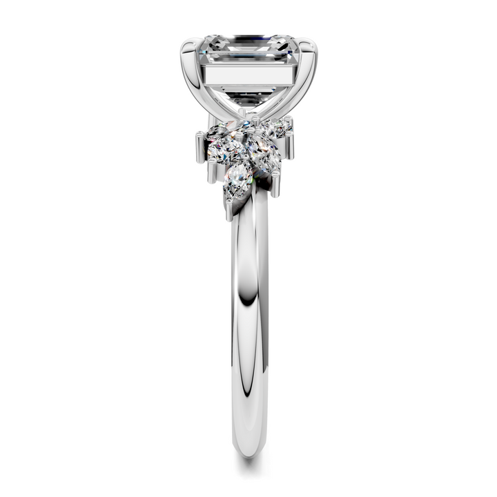 Alma Floral Cluster Ring