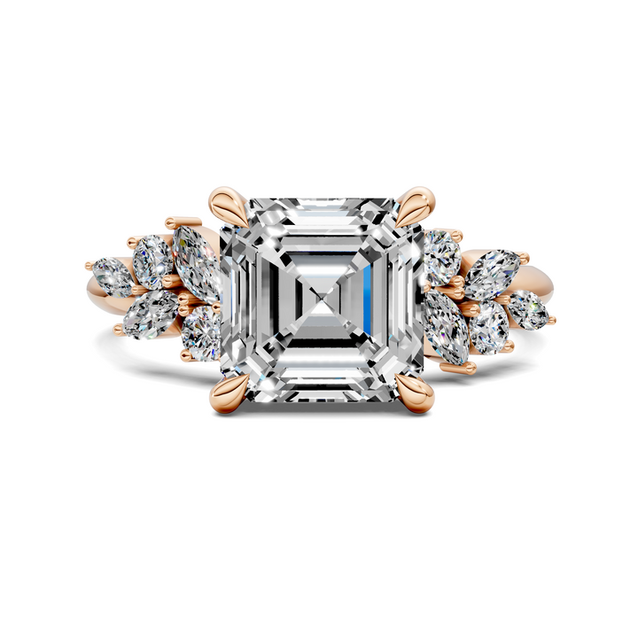 Alma Floral Cluster Ring