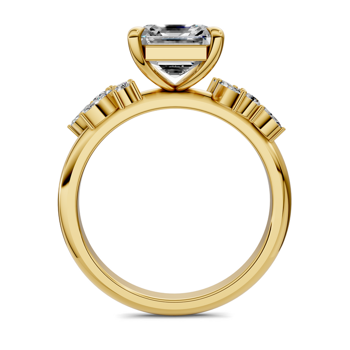 Alma Floral Cluster Ring