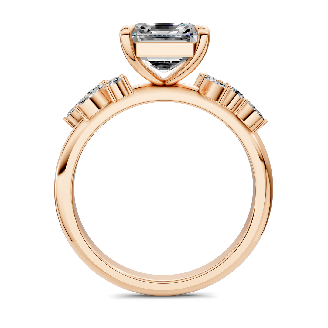 Alma Floral Cluster Ring