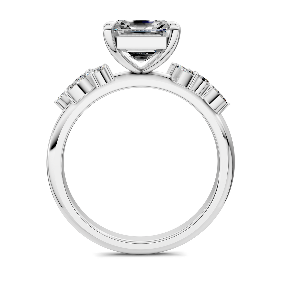 Alma Floral Cluster Ring