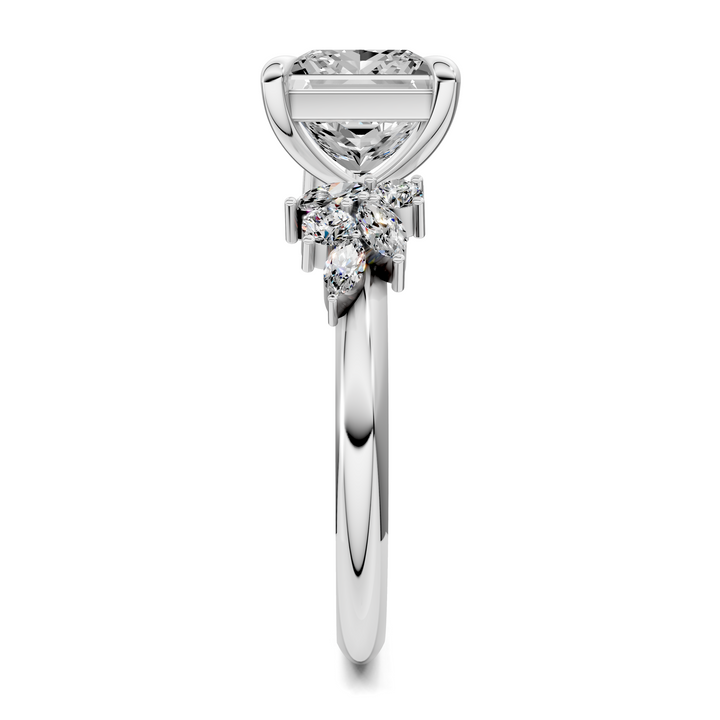 Alma Floral Cluster Ring