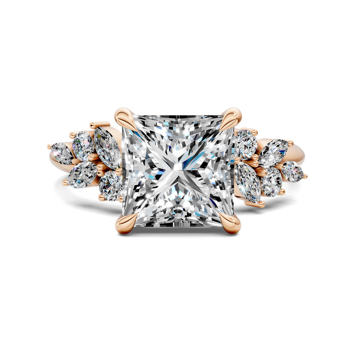 Alma Floral Cluster Ring