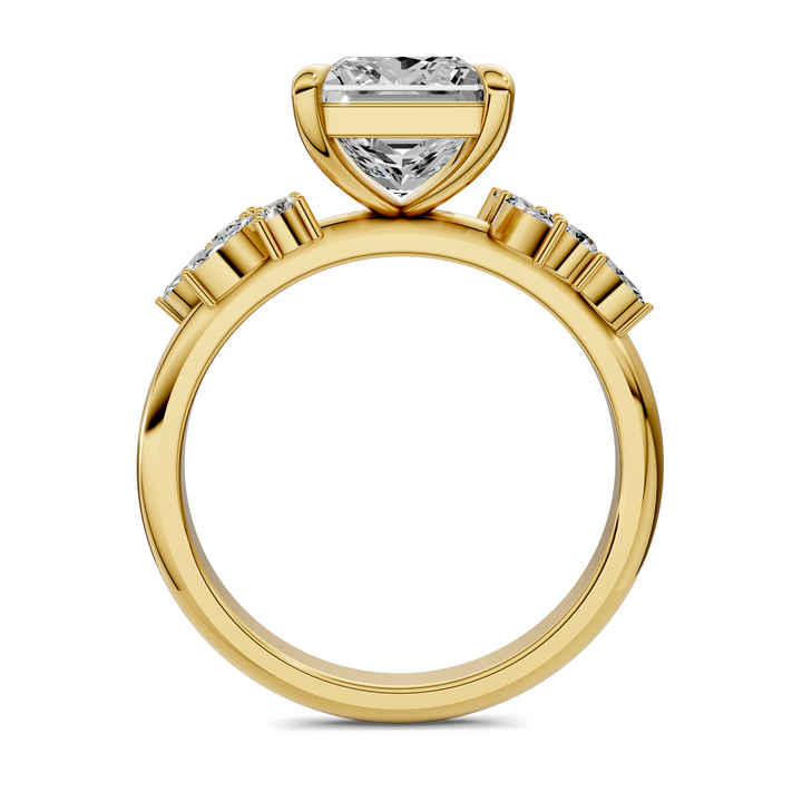 Alma Floral Cluster Ring