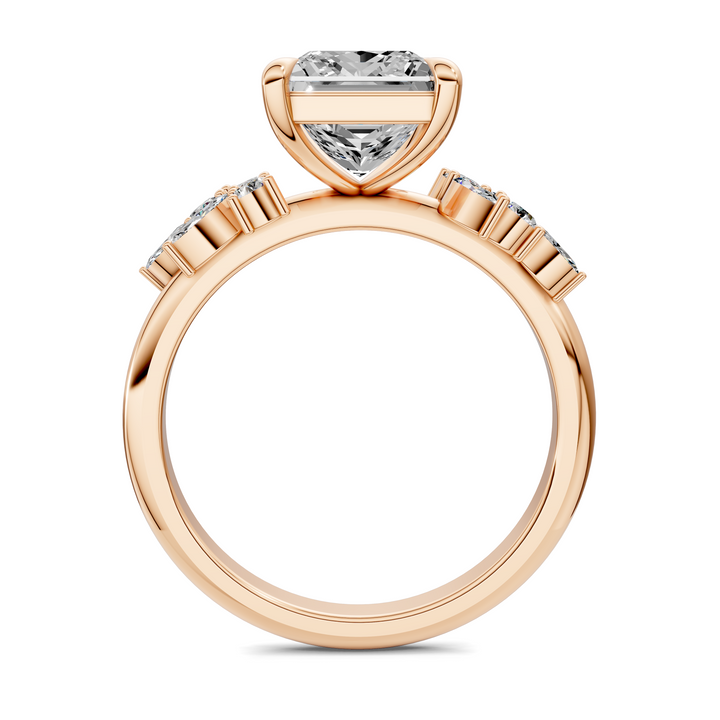 Alma Floral Cluster Ring