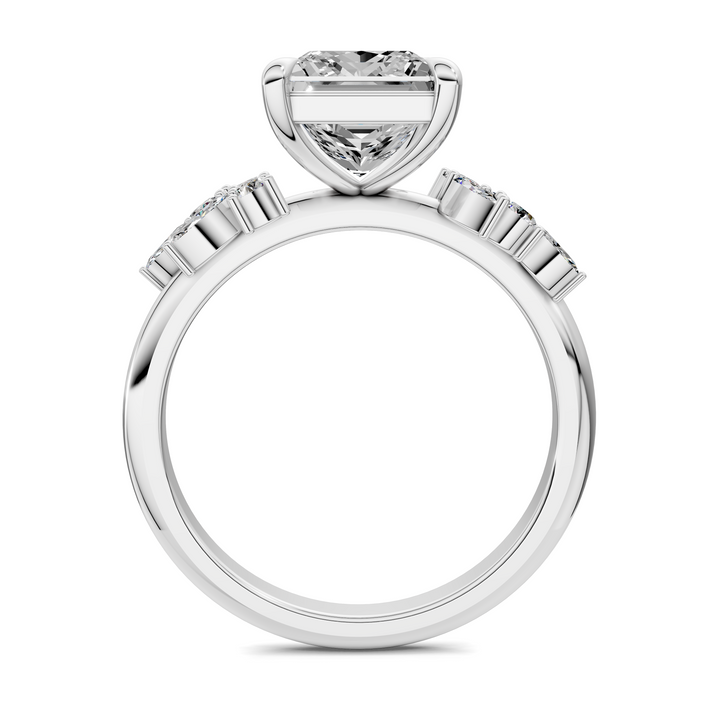 Alma Floral Cluster Ring