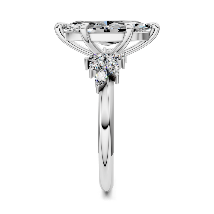 Alma Floral Cluster Ring