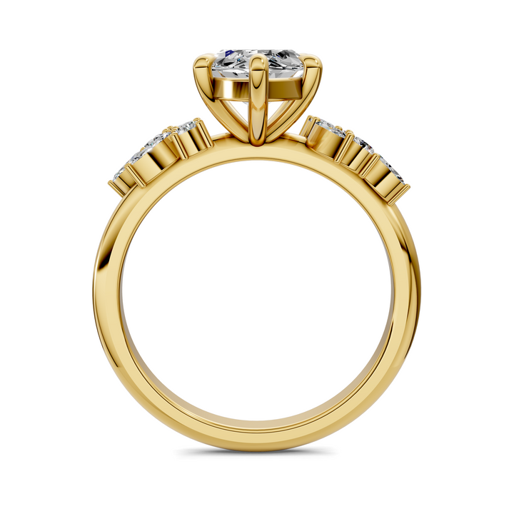 Alma Floral Cluster Ring