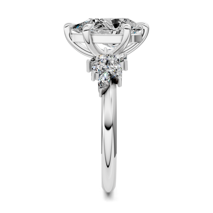 Alma Floral Cluster Ring