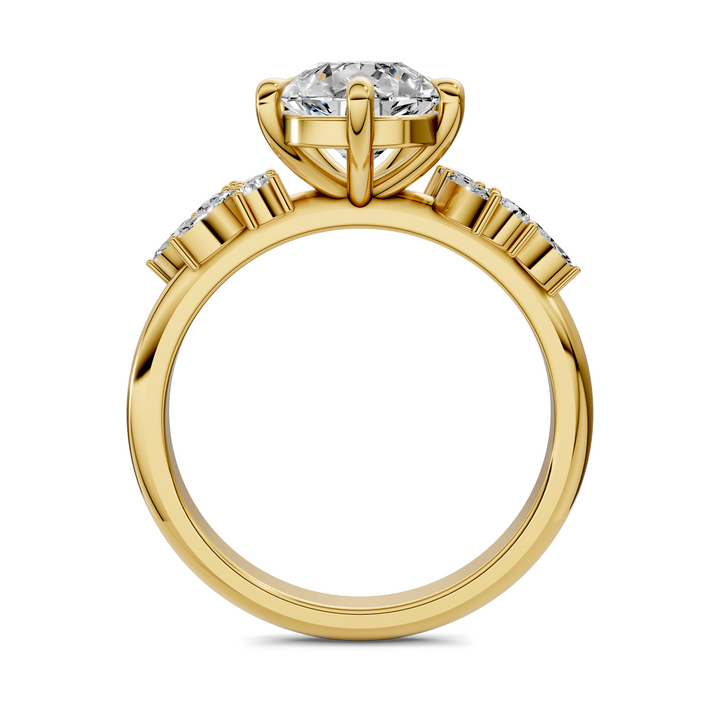 Alma Floral Cluster Ring
