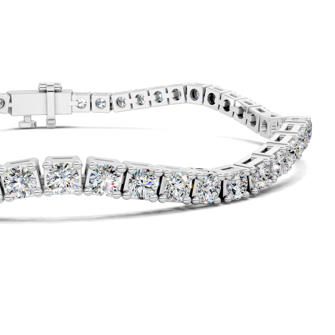 Wave Tennis Bracelet (5 TCW)