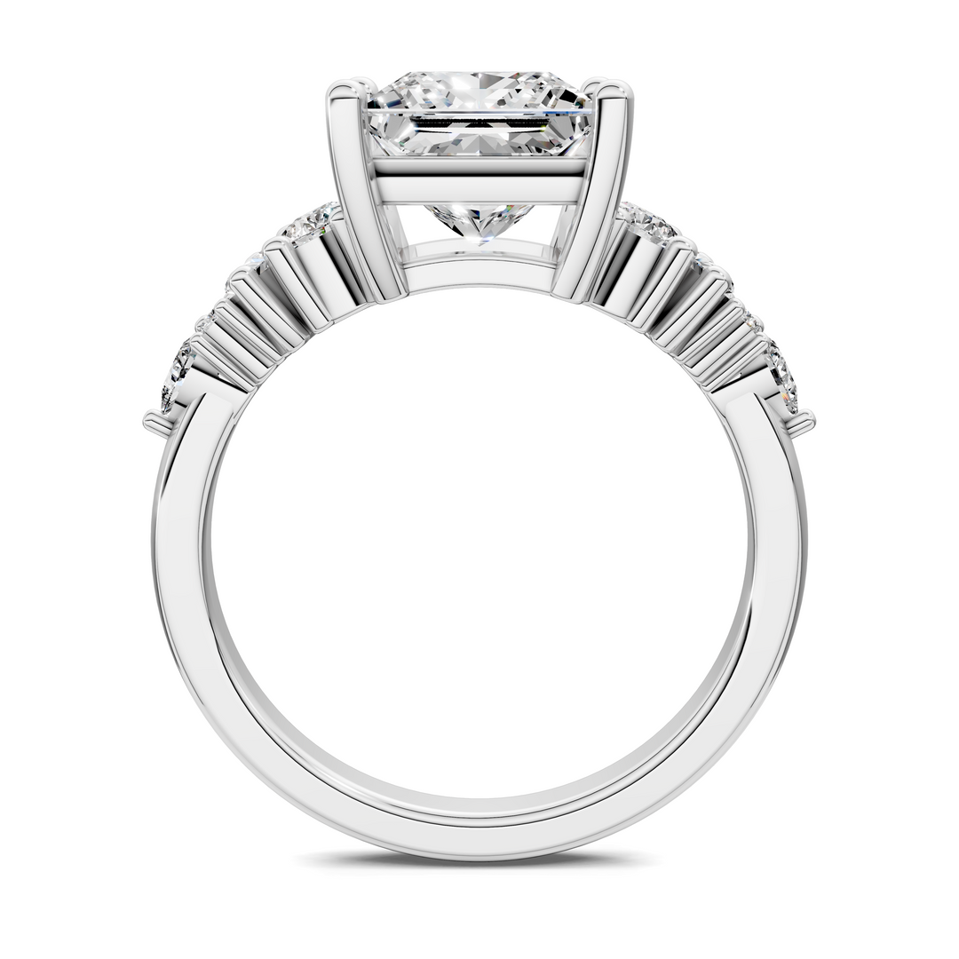 Bobbie Marquise and Round Cluster Ring Setting