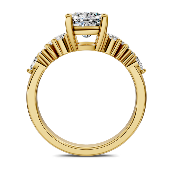Bobbie Marquise and Round Cluster Ring Setting