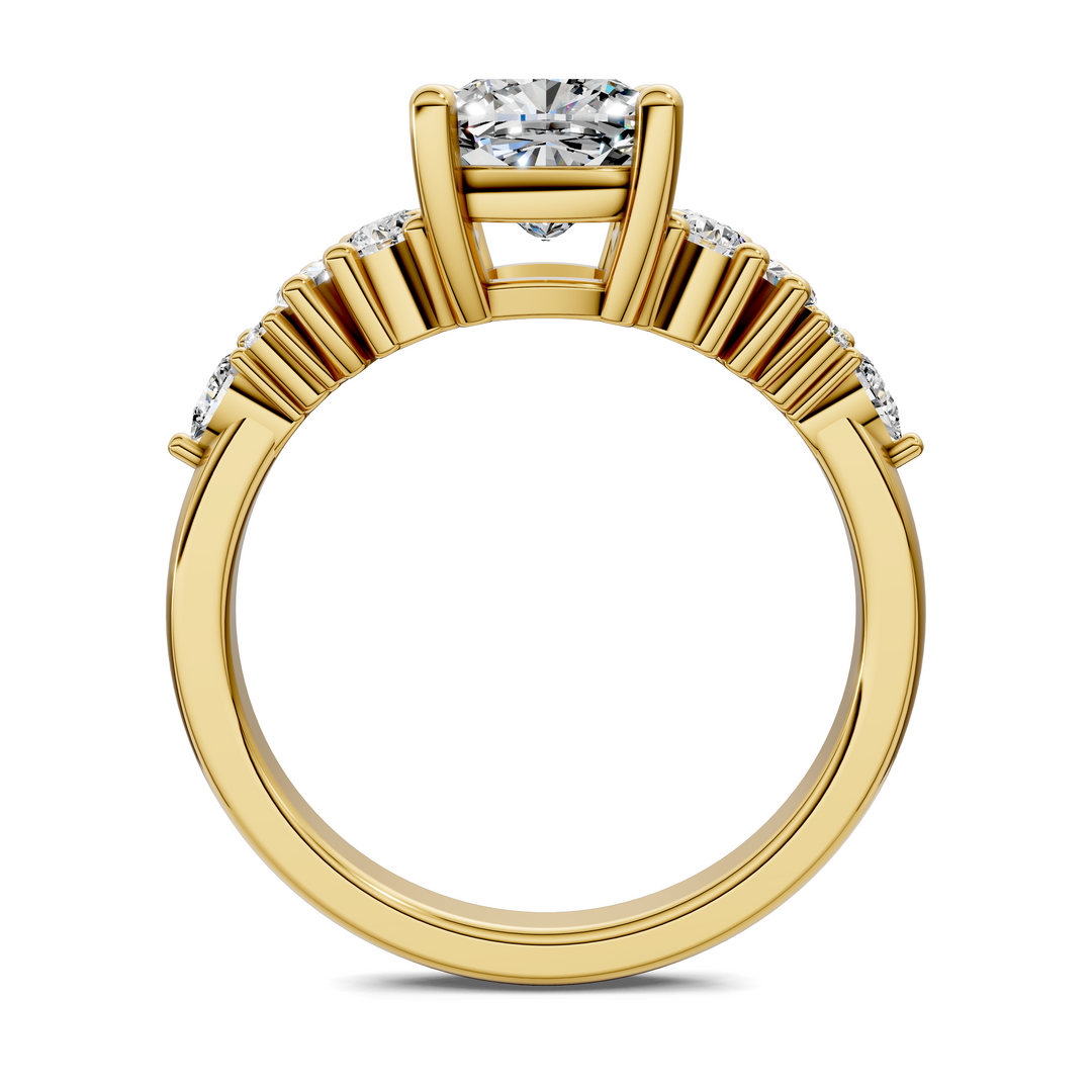 Bobbie Marquise and Round Cluster Ring