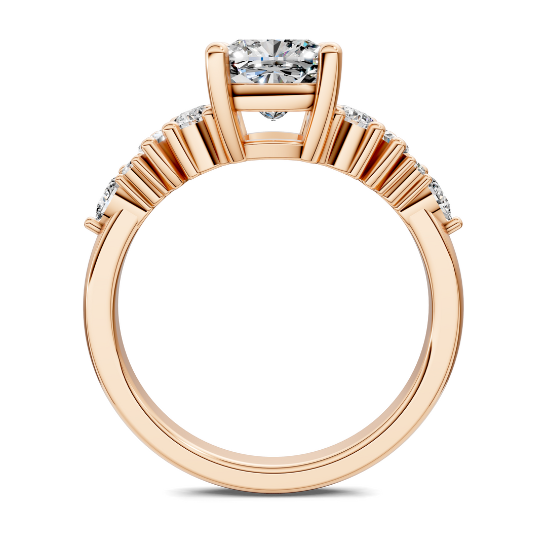 Bobbie Marquise and Round Cluster Ring
