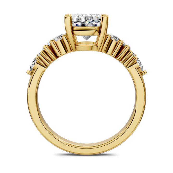 Bobbie Marquise and Round Cluster Ring