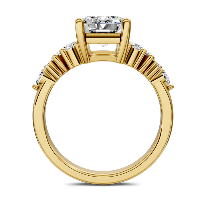 Bobbie Marquise and Round Cluster Ring