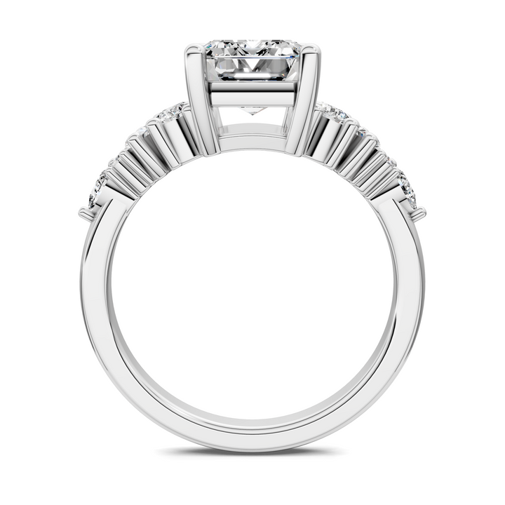 Bobbie Marquise and Round Cluster Ring