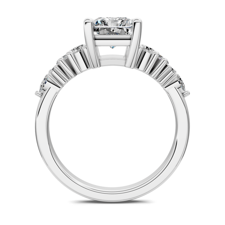 Bobbie Marquise and Round Cluster Ring Setting