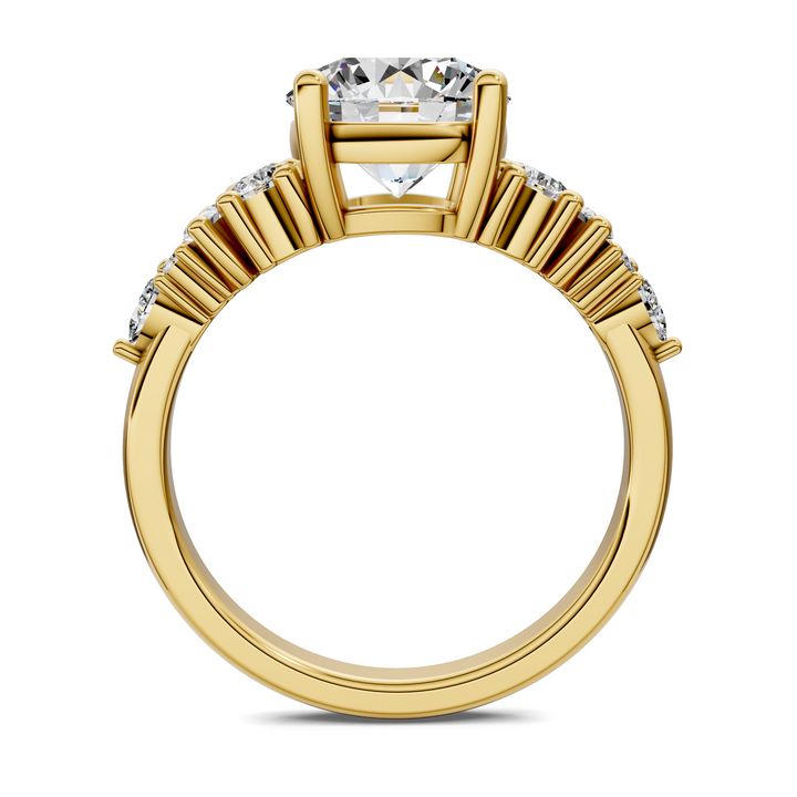 Bobbie Marquise and Round Cluster Ring