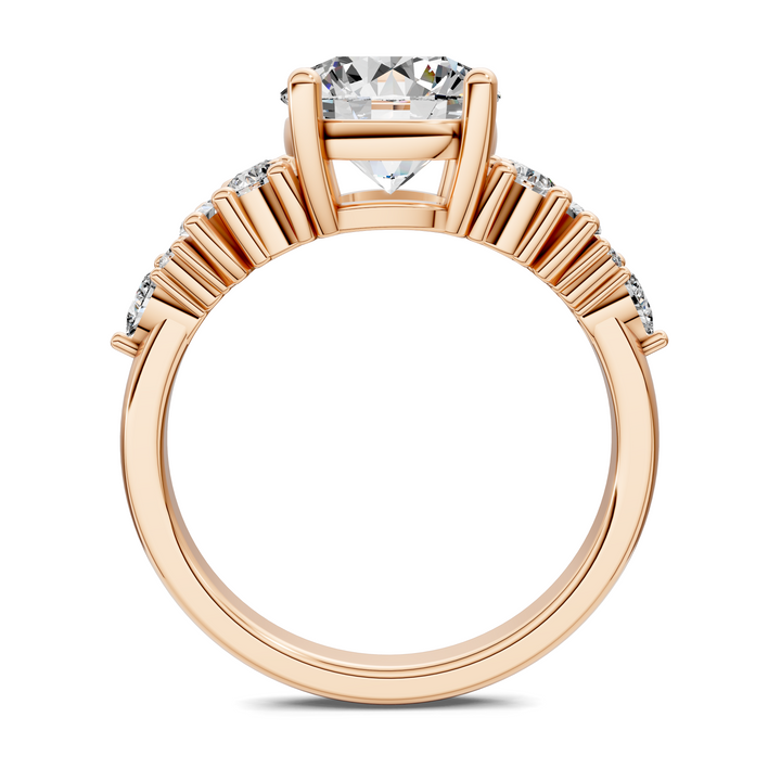 Bobbie Marquise and Round Cluster Ring