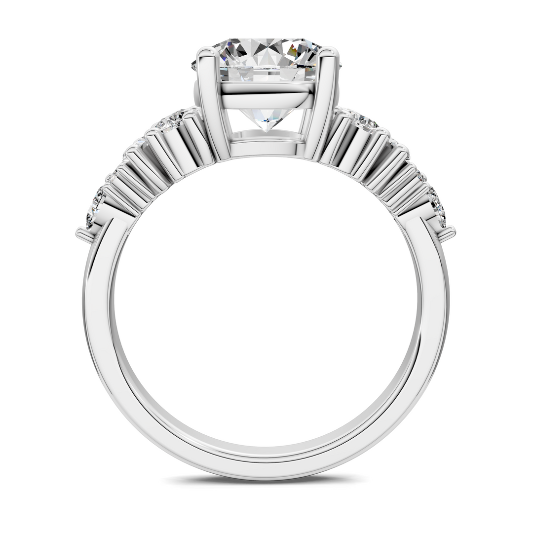 Bobbie Marquise and Round Cluster Ring