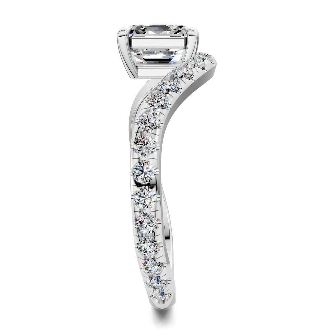 Lakeisha East-West Pavé Ring