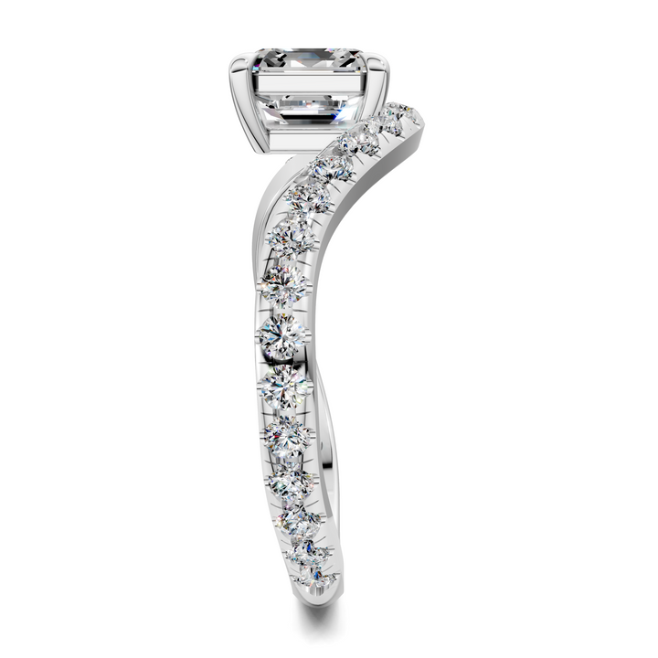 Lakeisha East-West Pavé Ring