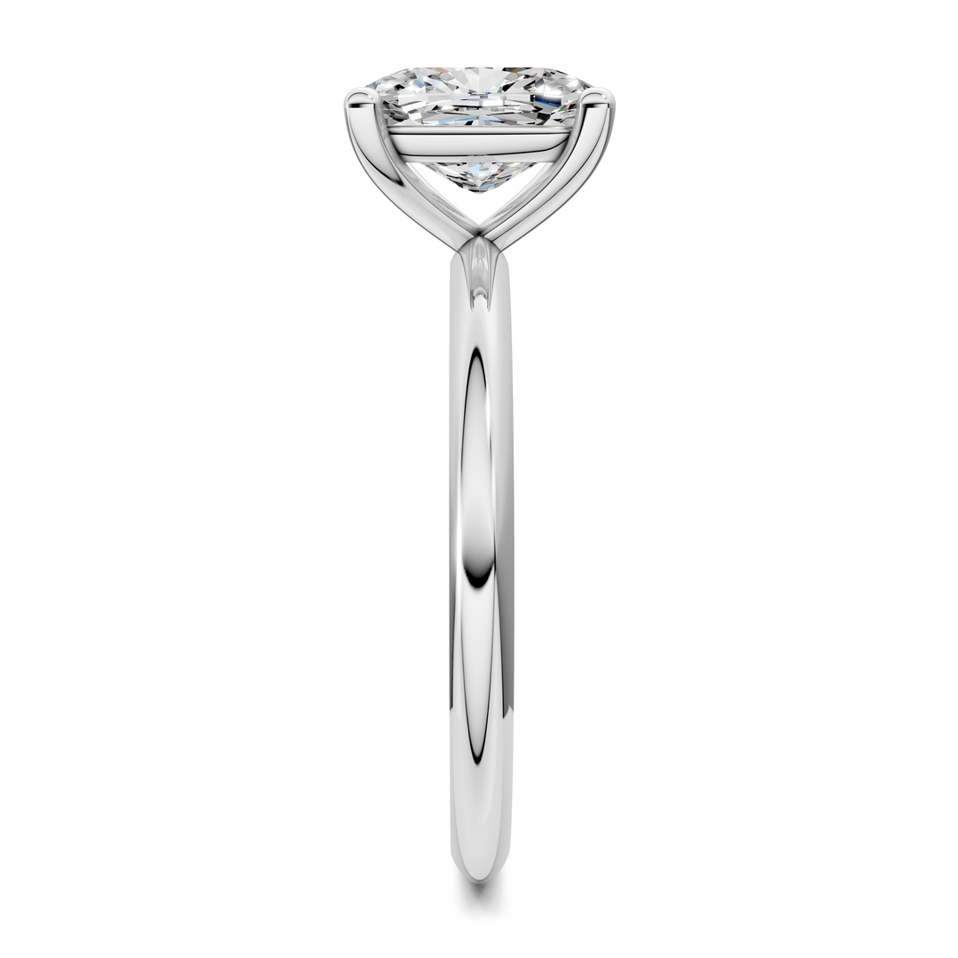 Sally Two-Tone Solitaire Ring