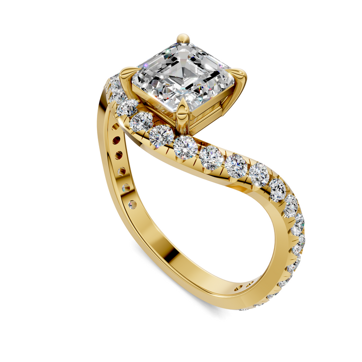 Lakeisha East-West Pavé Ring