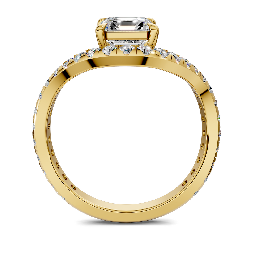 Lakeisha East-West Pavé Ring