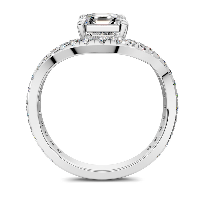 Lakeisha East-West Pavé Ring