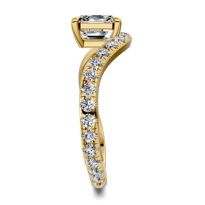 Lakeisha East-West Pavé Ring